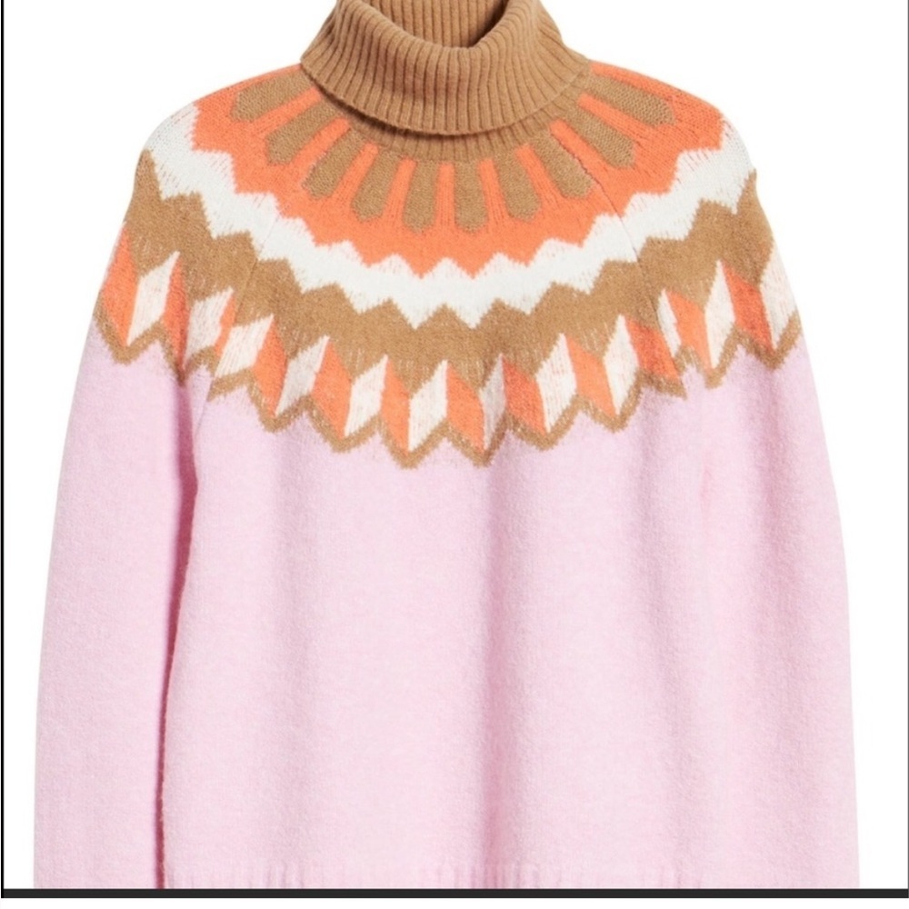 J Crew Super Soft Fair Isle Wool Sweater - Picture 2 of 13